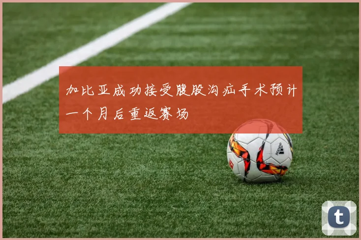 加比亚成功接受腹股沟疝手术预计一个月后重返赛场
