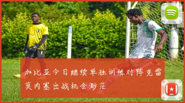 加比亚今日继续单独训练对阵克雷莫内塞出战机会渺茫